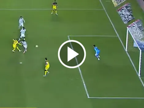 Así fue la definición de killer de Rodrigo Aguirre ante León