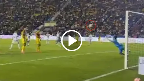 ¡Obra de arte! La otra toma del golazo de Saint-Maximin ante León