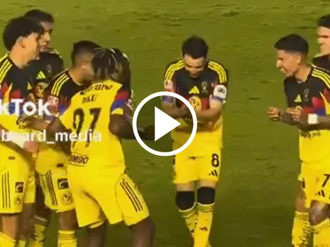 Así motivó Álvaro Fidalgo a Maximin para bailar en su gol ante León