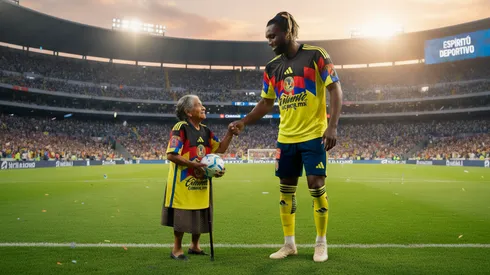 Allan Saint-Maximin sigue demostrando una gran conexión con la afición del América.