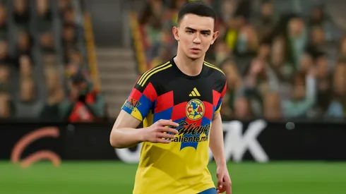 Así luce Álvaro Fidalgo en su versión virtual, en el videojuego Efootball.