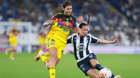 Montserrat Saldívar se convirtió en el centro de atención al término de la Ida ante Monterrey