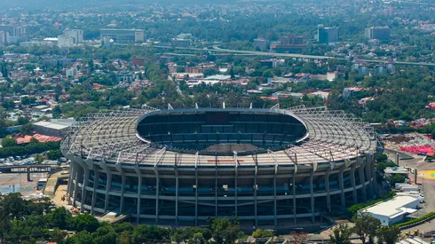 Los cambios en el Estadio Azteca, siguen apareciendo poco a poco.