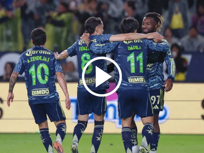 América igualó ante el LA Galaxy en un amistoso que dejó sensaciones positivas