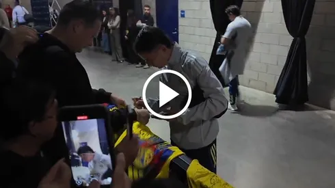 Fidalgo la rompe con este gesto tras el amistoso.