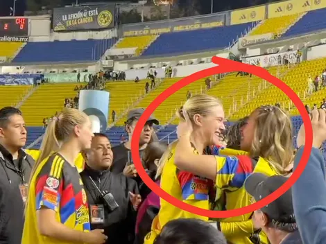 Familia de Annie Karich estuvo presente en la Semifinal de Vuelta ante Chivas