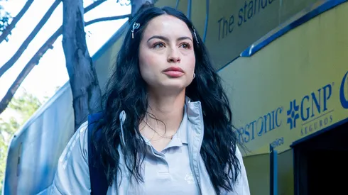 La futbolista llegó a la Gran Final rodeada de buenos deseos por parte de todos los fanáticos