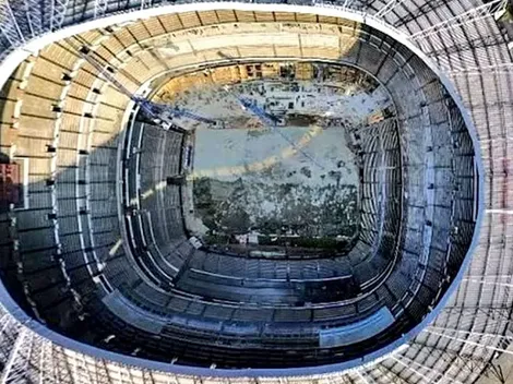 El video que muestra el avance en la remodelación del Azteca