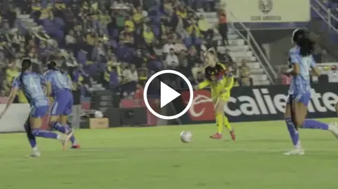 América Femenil acariciaba la victoria contra Tigres