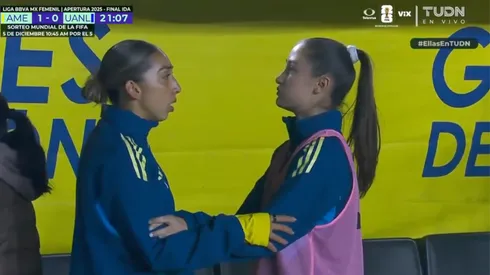 Bruna Vilamala extremadamente nerviosa previo al penal cobrado por Scarlett Camberos