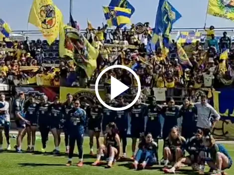 Afición de América Femenil acude al último entrenamiento y arma una verdadera fiesta