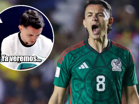 Fidalgo ya tiene la camiseta del Tri y habló sobre su convocatoria