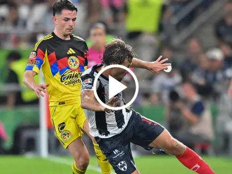 América se lleva una dura derrota ante Monterrey