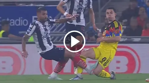 ¿Robo? La brutal entrada a Fidalgo que no fue catalogada como tarjeta roja