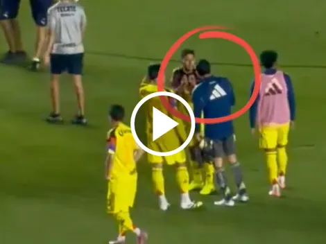 Rodolfo Cota y Sebastián Cáceres protagonizaron discusión tras la eliminación de América