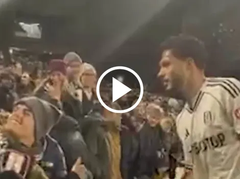 El gesto de Raúl Jiménez después de la derrota de Fulham