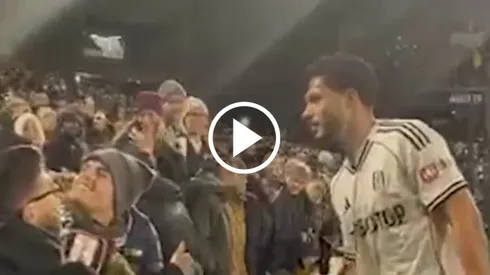 Raúl Jiménez tuvo un noble gesto con la afición