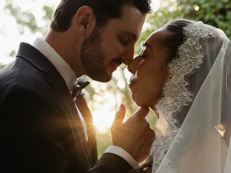 Karina Rodríguez compartió emotiva sesión fotográfica de su boda