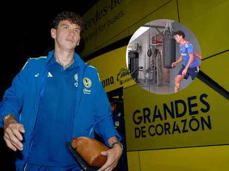 ¿Se va? Lichnovsky sorprende al América al portar playera de otro club