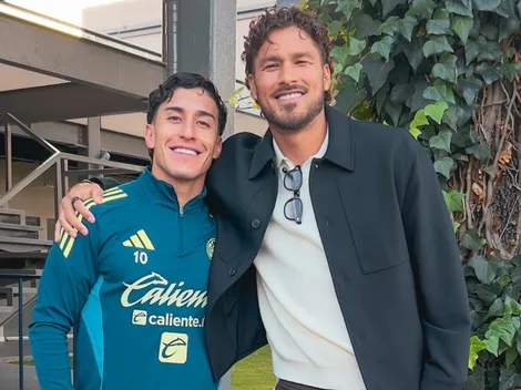 Bruno Valdez visitó el Club América después de casi tres años de su salida