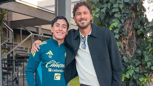 Bruno Valdez visitó el Club América después de casi tres años de su salida