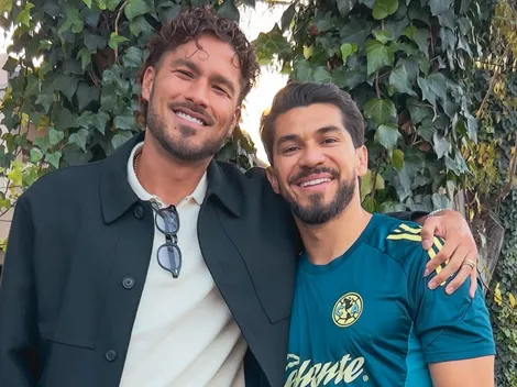 Henry Martín dio épica bienvenida a Bruno Valdez en su regreso al América