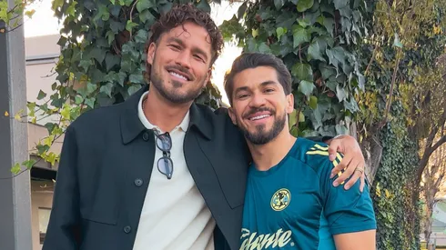 Henry Martín dio épica bienvenida a Bruno Valdez en su regreso al América