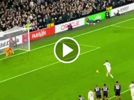 Video: Raúl Jiménez se luce con gran definición de penal con el Fulham frente al Nottingham Forest