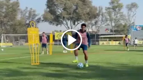 América Femenil tuvo su último entrenamiento de fin de semana en el 2025