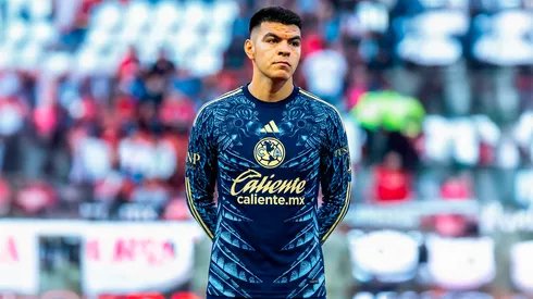 Así luciría Iván Tona con el uniforme de visita del Club América.