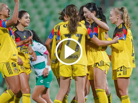 América Femenil debutó con victoria ante Santos Laguna