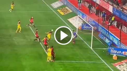 Era el primer gol del América en el torneo.
