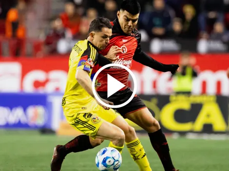 América debutó con un empate ante Xolos