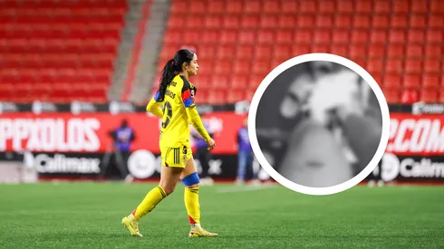 La futbolista no solo recibió un fuerte impacto... ¡También la expulsaron!
