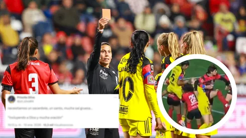 La jugadora brasileña no se guardó nada y explotó en redes sociales
