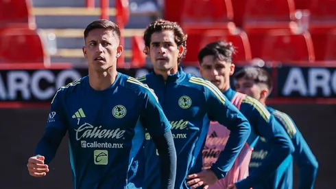 Las Águilas siguen entrenando sin parar
