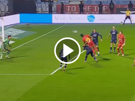 Julián Quiñones brilla con descomunal Hat Trick en Arabia Saudita