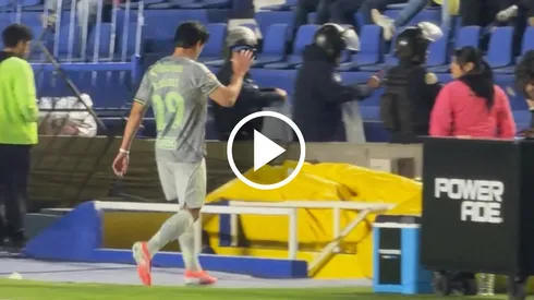 La dolorosa imagen que dejó Ramón Juárez tras ser expulsado ante San Luis
