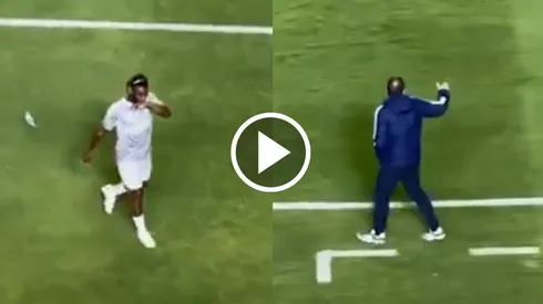 Maximin no salió contento con la derrota de América.
