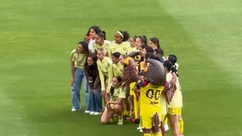 ¡Todo el equipo de las Águilas presenciaron un magnífico momento!
