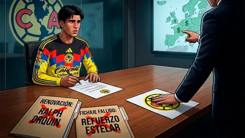 Bloquea a Orquin y tumbó un refuerzo clave del América.
