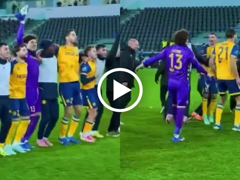 El emotivo festejo de Guillermo Ochoa tras conseguir triunfo histórico en Chipre