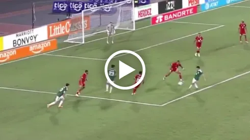 El pase de crack de Alexis Gutiérrez en el gol de México vs. Panamá 

