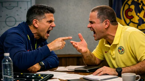Jardine y Ramírez comenzaron una discusión.

