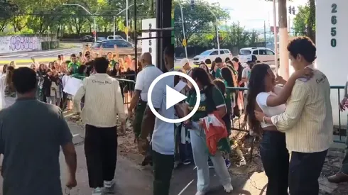 La emotiva despedida con la que Raphael Veiga fue despedido de Palmeiras
