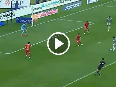 ¡Corrigió el error! Víctor Dávila logró marcar el segundo gol del América vs. Necaxa