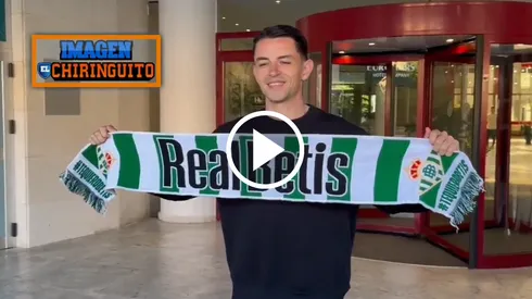 Fidalgo dio sus primeras palabras como bético en España.
