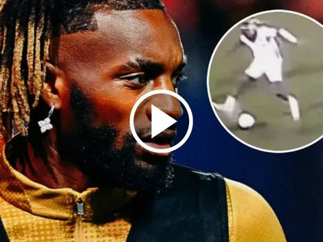 El magistral taco de Saint-Maximin en su debut con el Lens