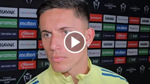 Brian Rodríguez se fue satisfecho con la victoria
