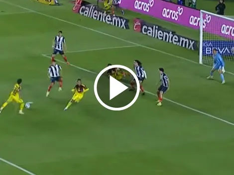 ¡Qué zapatazo! La espectacular volea de Zendejas ante Monterrey